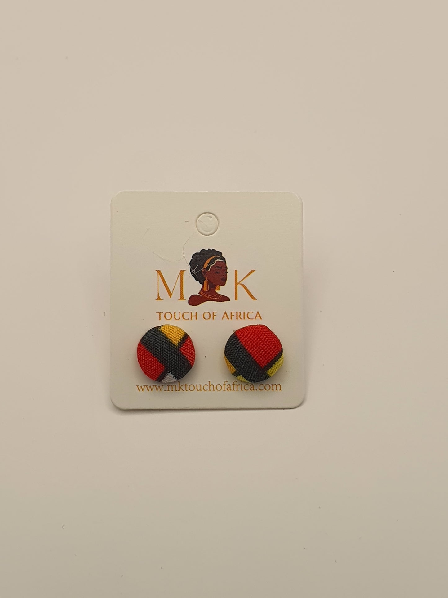 Runako Button Earrings XS