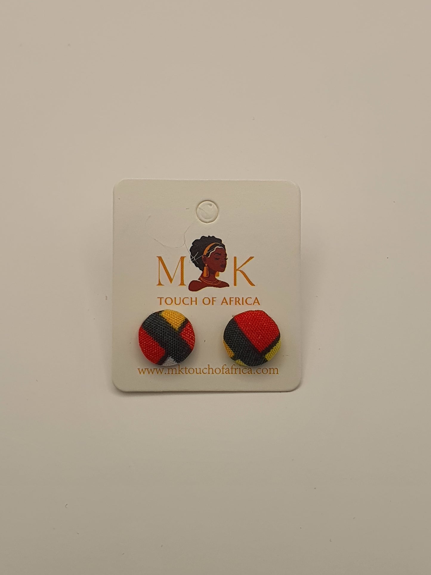Runako Button Earrings XS