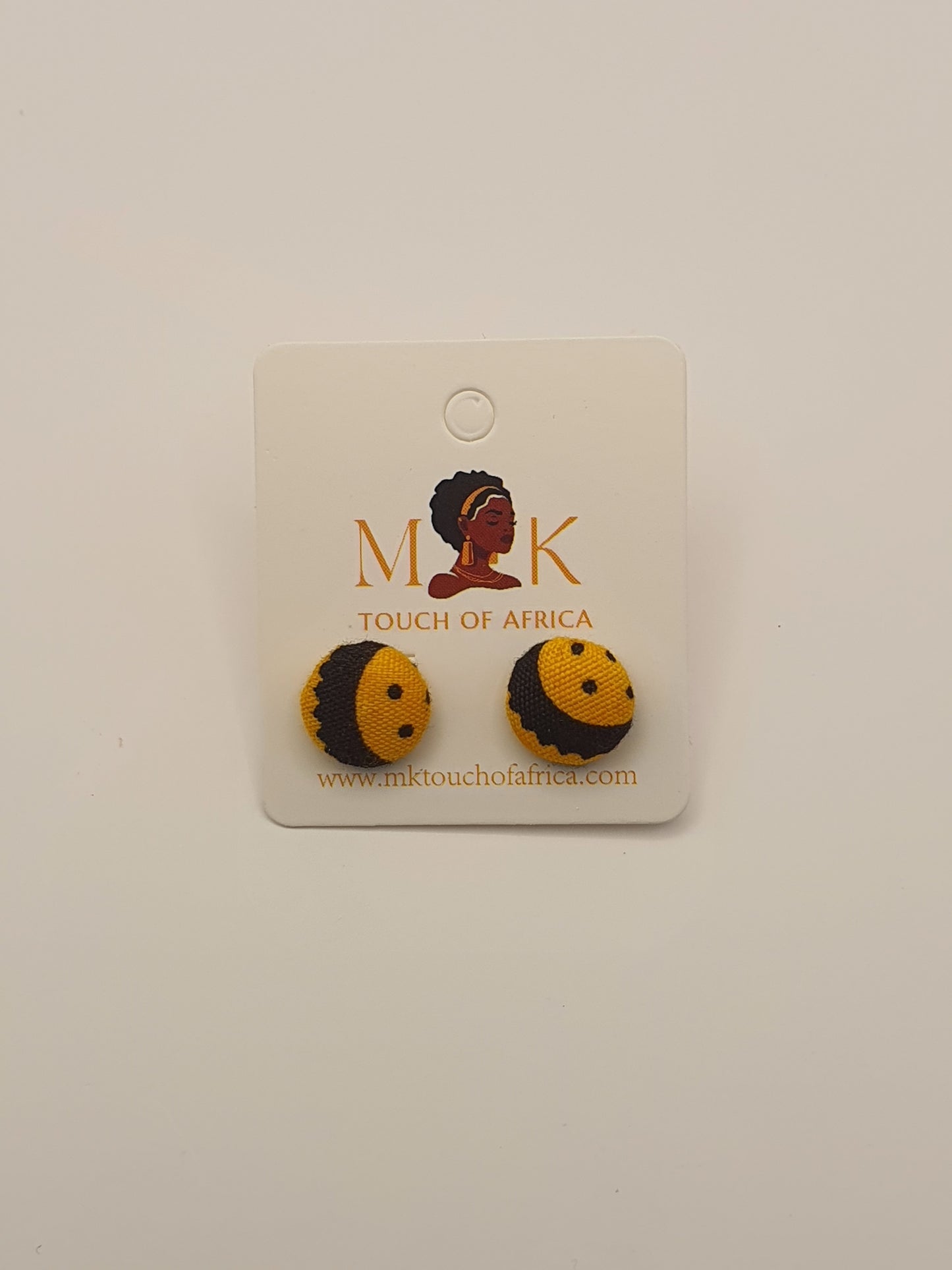 Runako Button Earrings XS