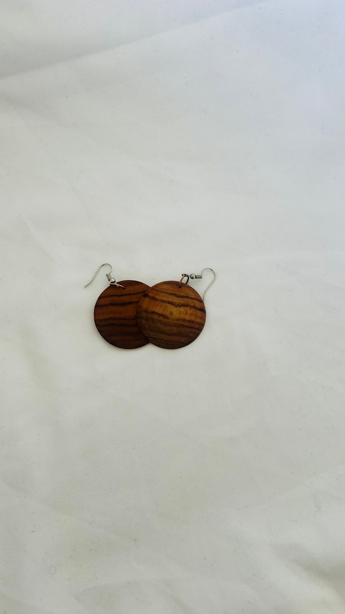 African Soul Wooden Earrings